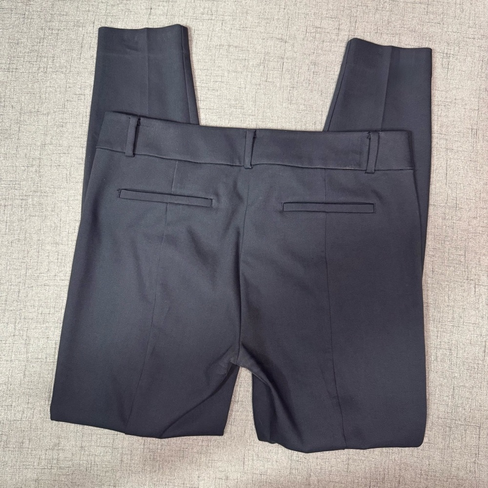LOFT Marisa Skinny Slim Ankle Pencil Dress Pants Gray Size 8 - Picture 8 of 10